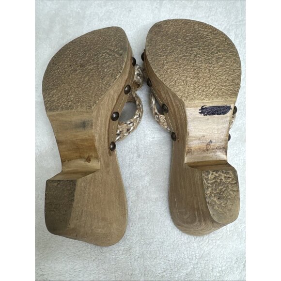 Sbicca Womens Handmade California Wedge Sandals Size 7 - Picture 6 of 6